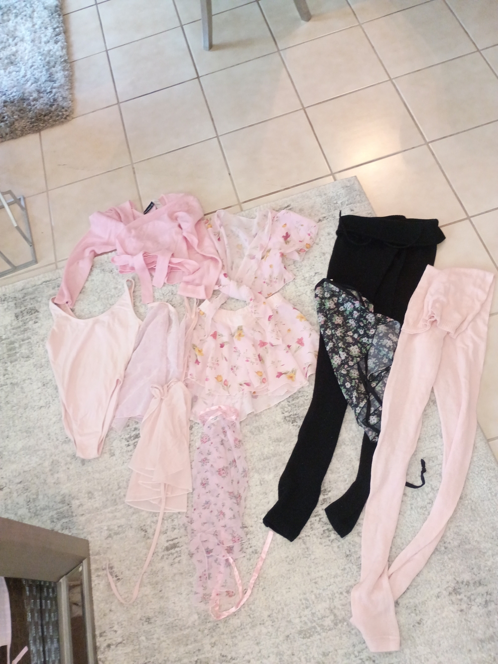 Women's Pink Ballet Dance Lot Set